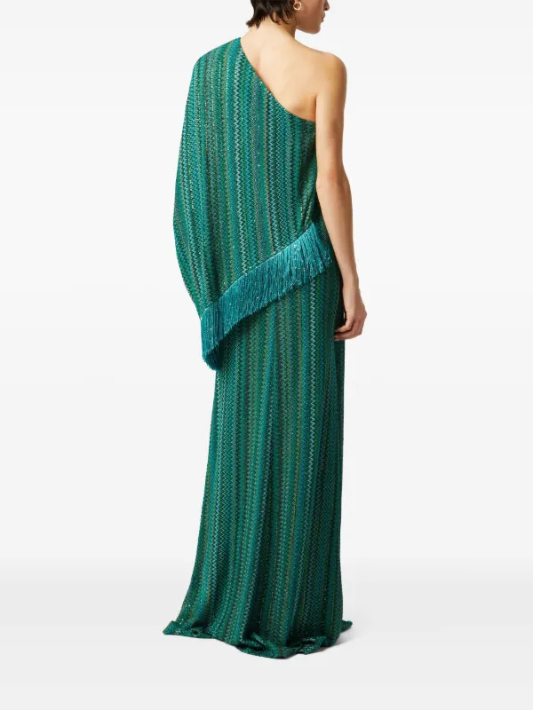 (新品、未使用)MISSONIのチュニック MISSONI シェブロン柄 チュニック レディース L ジグザグ柄