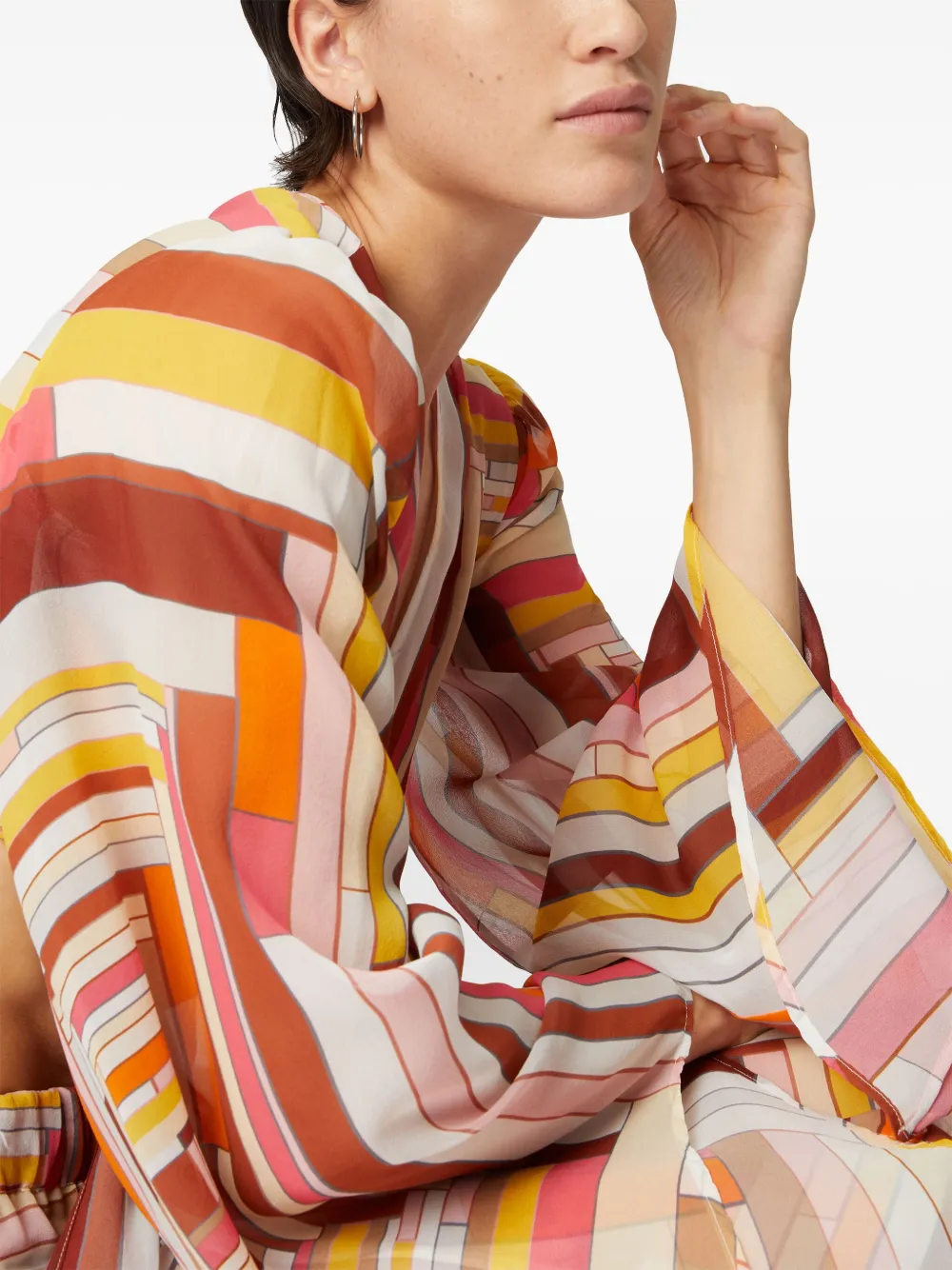 Missoni Top met print Oranje