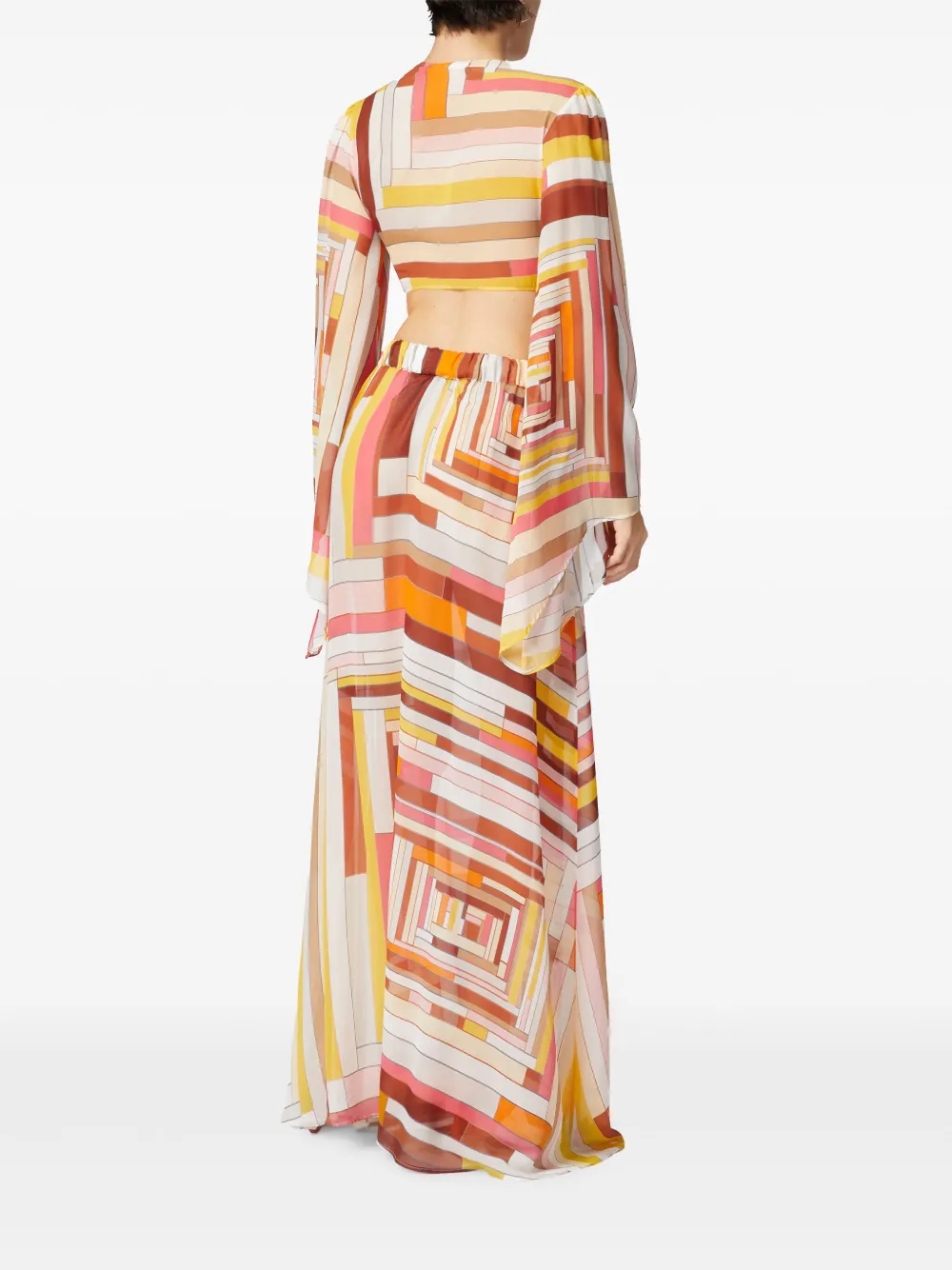 Missoni Top met print Oranje