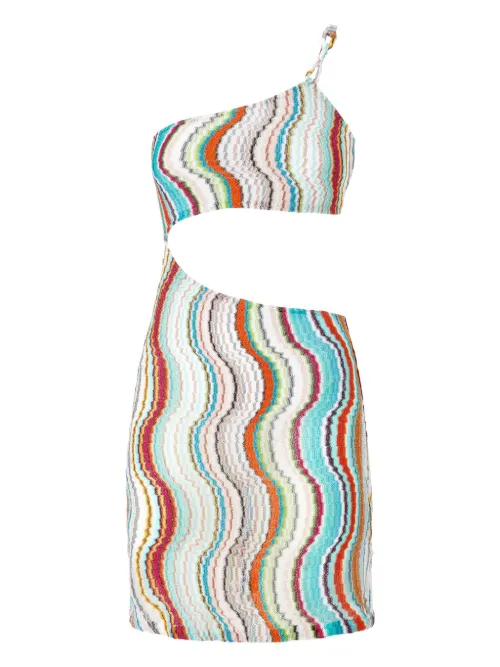Robe mi-longue à effet métallisé - Missoni - Modalova