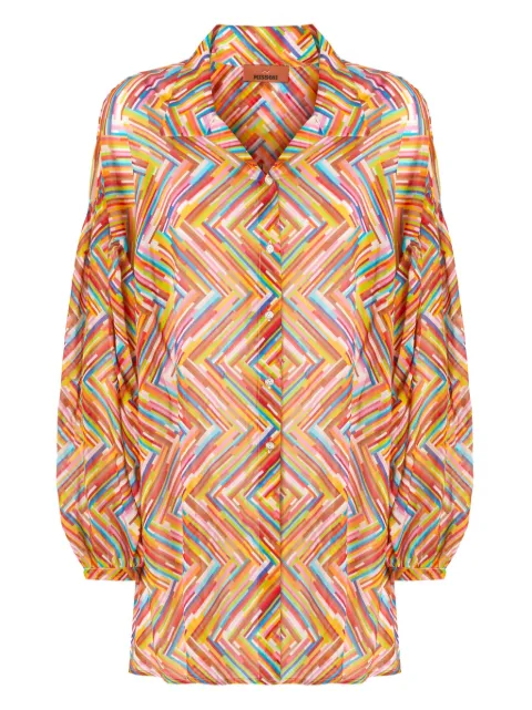 Missoni printed beach dress
