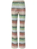 Missoni zigzag-pattern straight trousers - Multicolour