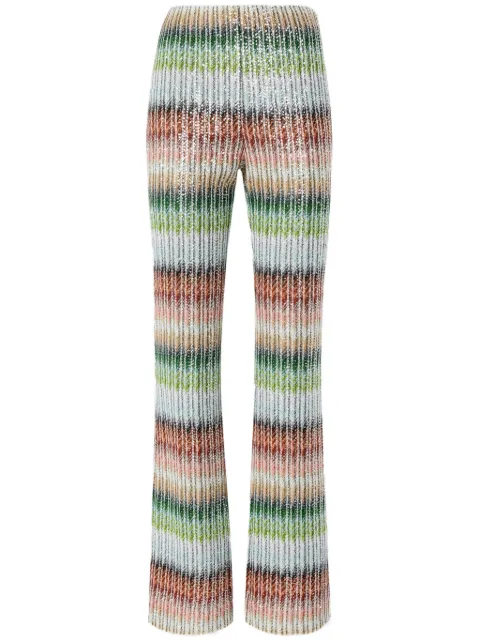 Missoni zigzag-pattern straight trousers