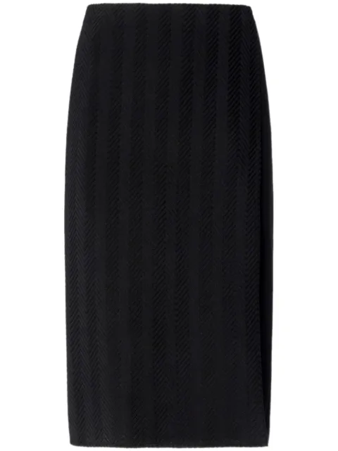 Missoni zigzag-pattern midi skirt