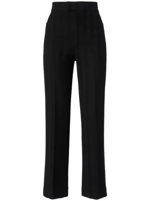 Missoni zigzag-pattern straight trousers