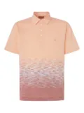 Missoni intarsia-knit polo shirt - Orange