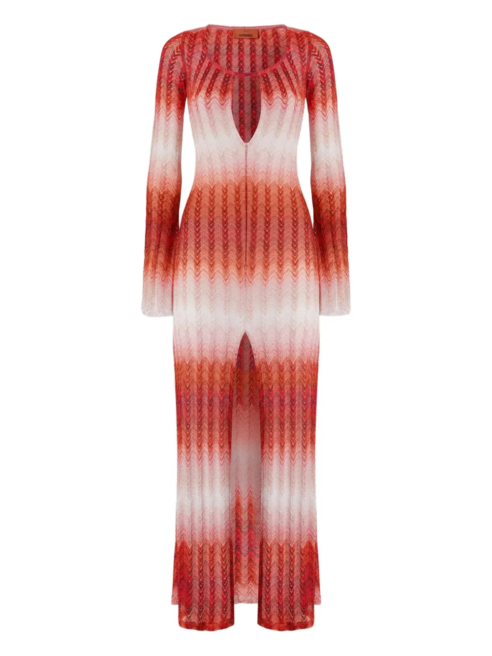 Missoni Knit Dress In Red