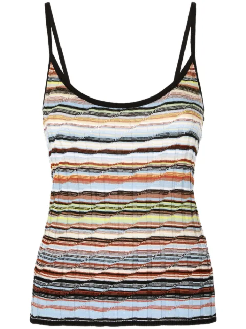 Missoni striped tank top