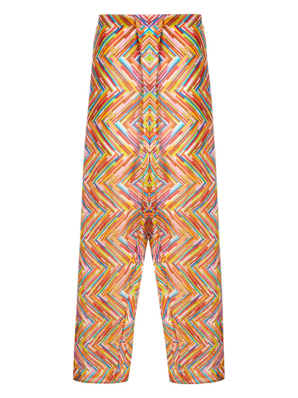 Missoni printed trousers - Orange