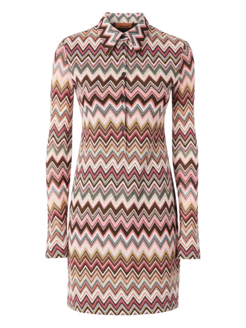 Missoni zigzag-pattern mini dress