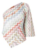 Missoni one-shoulder top - White