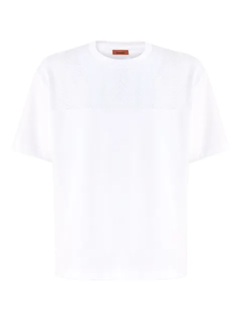 Missoni panelled cotton T-shirt 