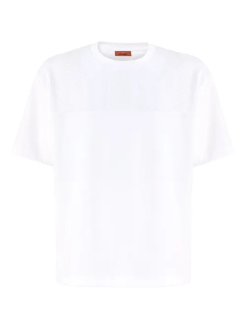 T-shirt en coton à empiècements - Missoni - Modalova