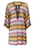 Missoni zigzag cover-up - Yellow