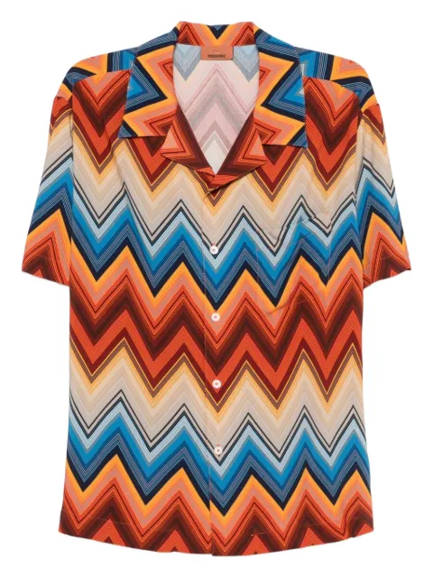 Missoni zigzag pocket shirt