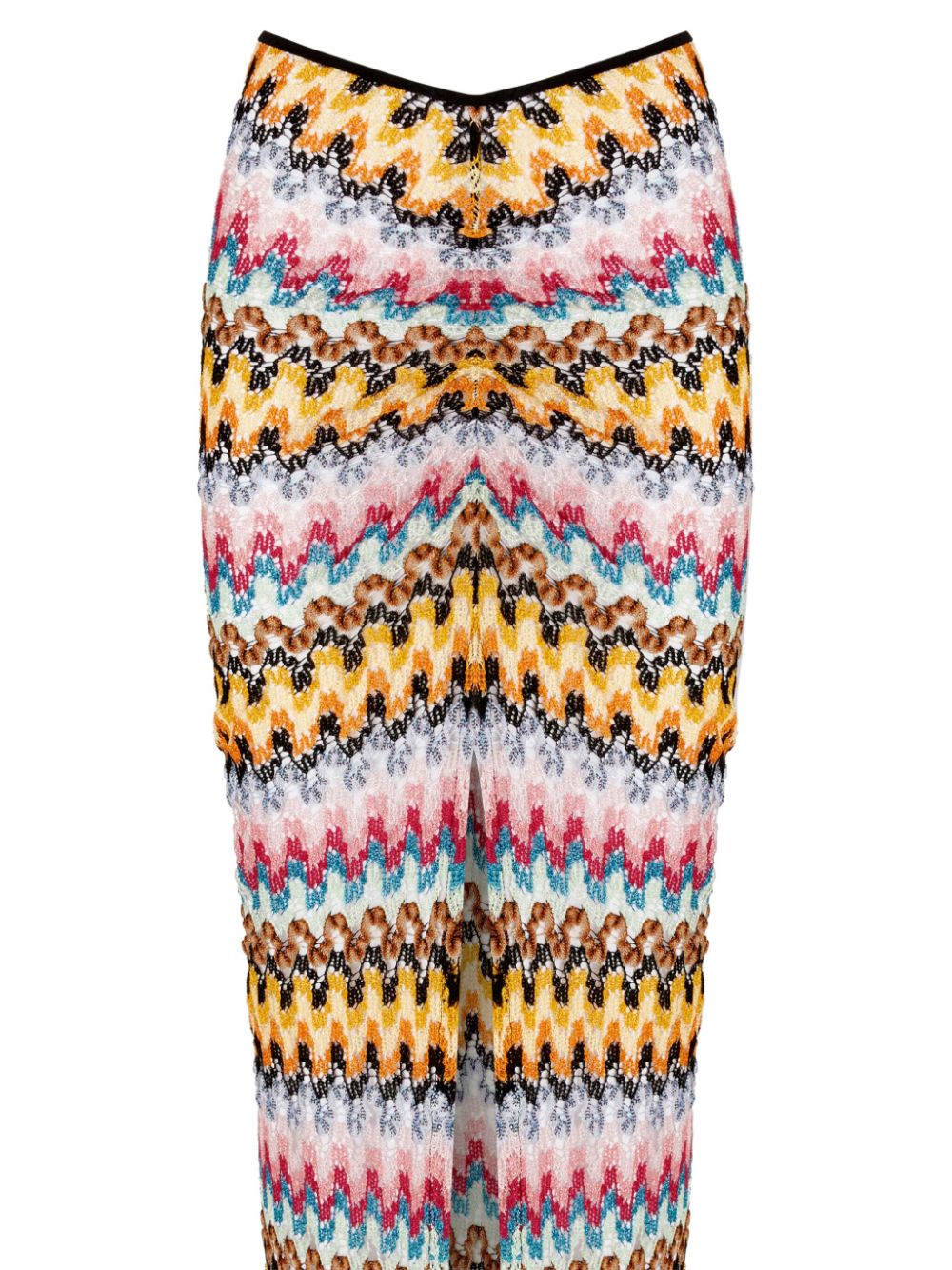 Missoni zigzag cover-up - Geel