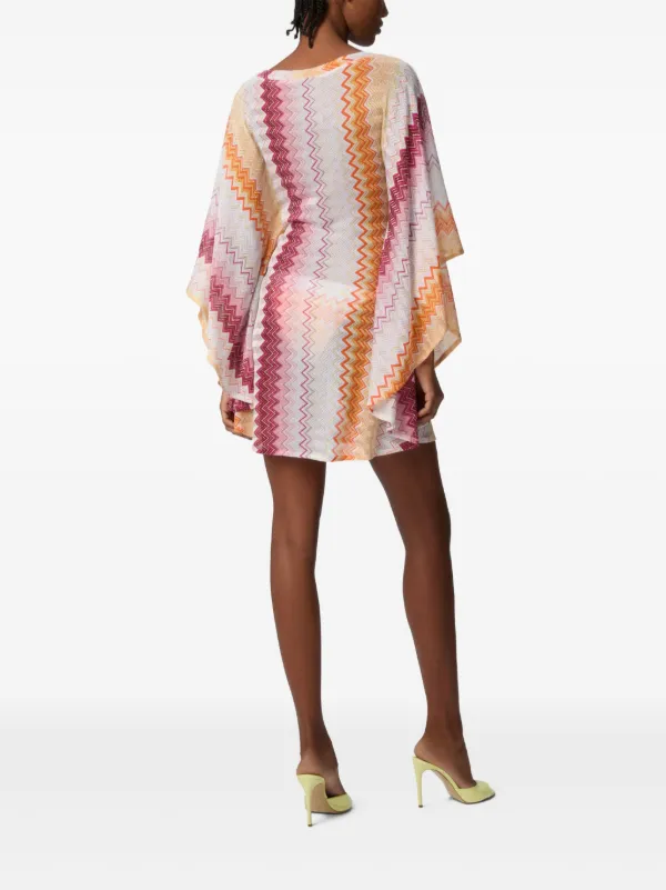 pink missoni dress Missoni One-shoulder Maxi Dress