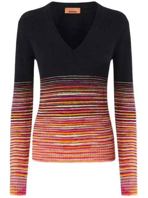Missoni dégradé-effect cashmere sweater