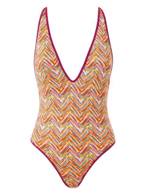 Missoni zigzag-print swimsuit