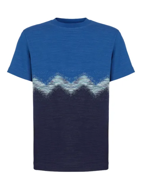 Missoni t-shirt à imprimé zigzag