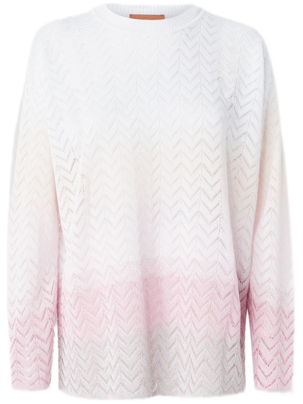 Missoni chevron sweater - White