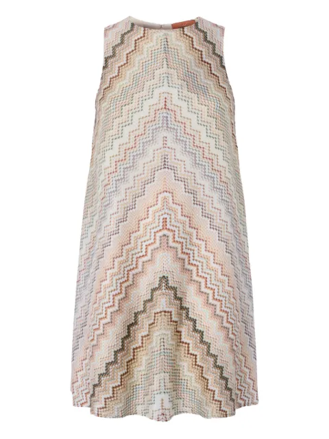 Missoni vestido corto con motivo geométrico