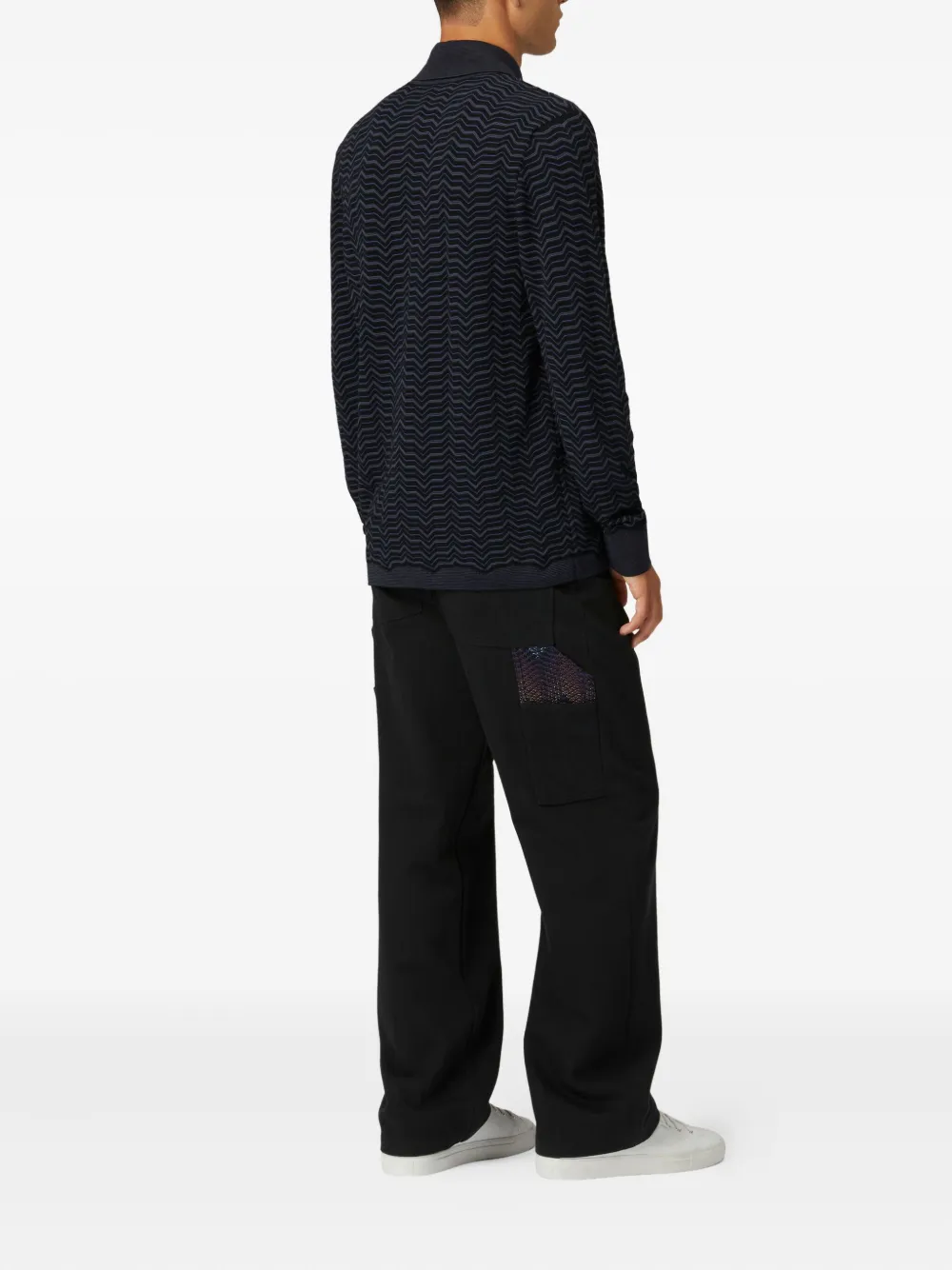 Missoni Zigzag overhemd Blauw