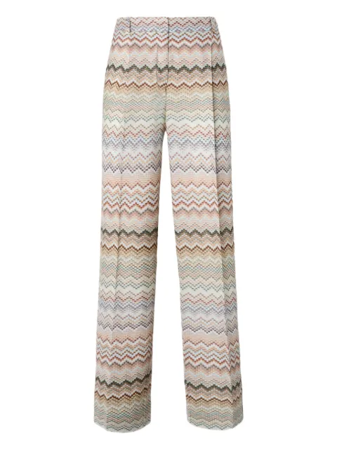 Missoni Zigzag-pattern trousers