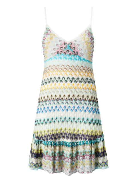 Missoni knitted mini dress