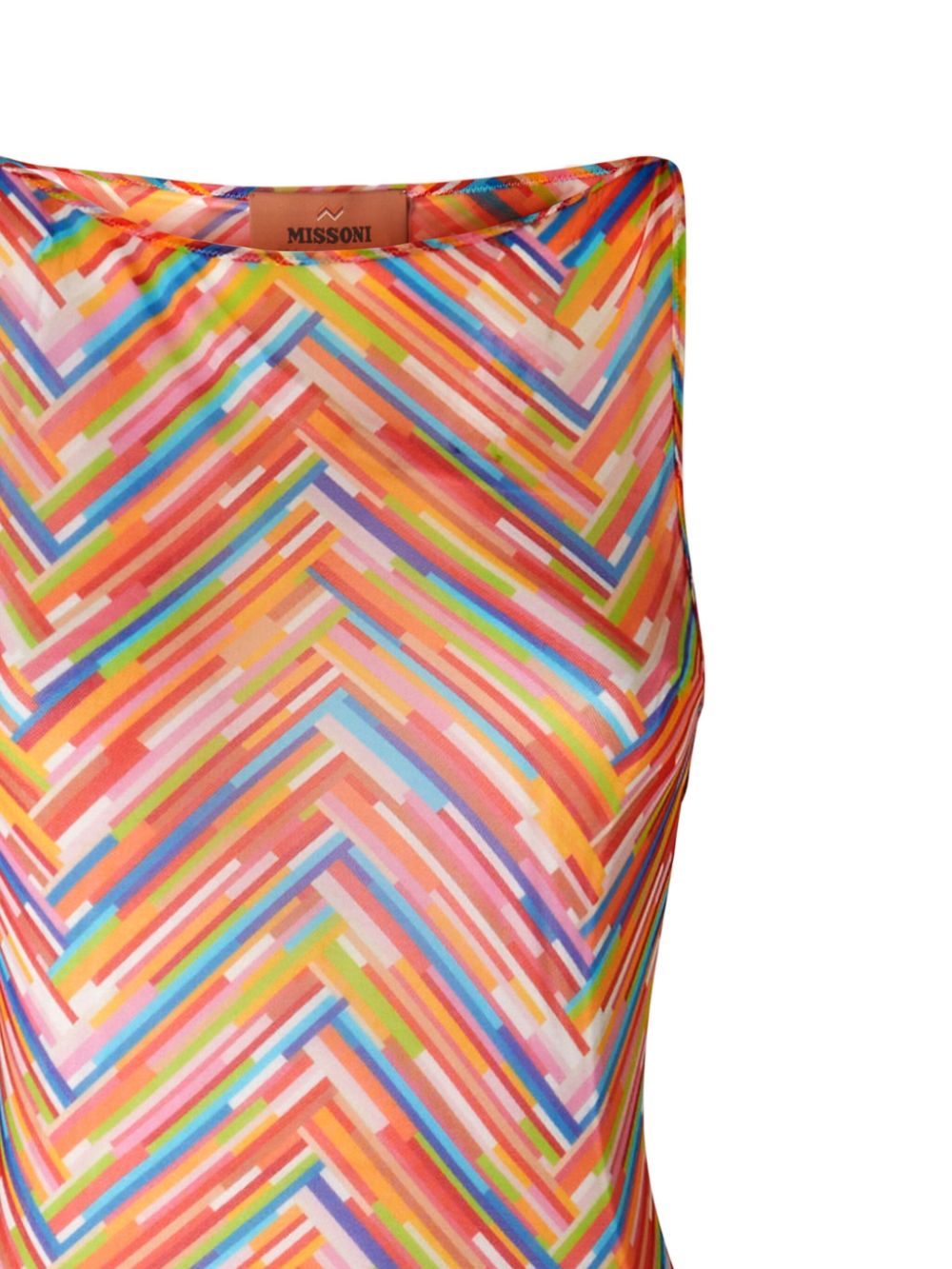 Missoni printed maxi dress - Roze