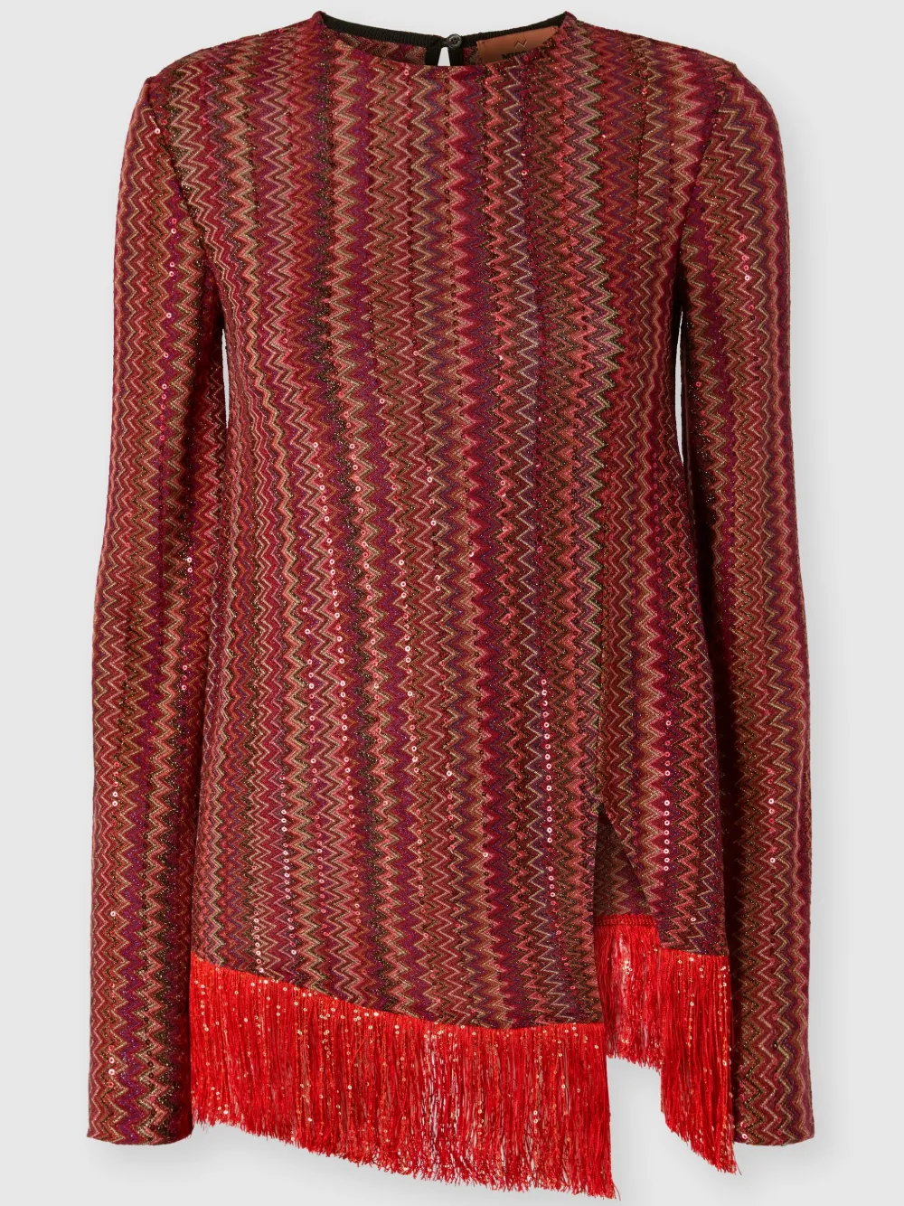 Missoni Zigzag Blouse In Rot