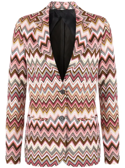 Missoni suéter entretejido en zigzag