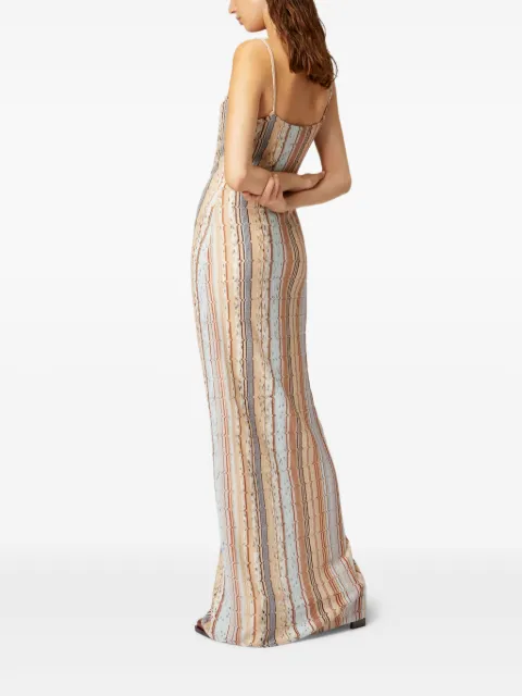 Missoni zigzag-woven maxi dress DS25SG1IBR010Q - 2
