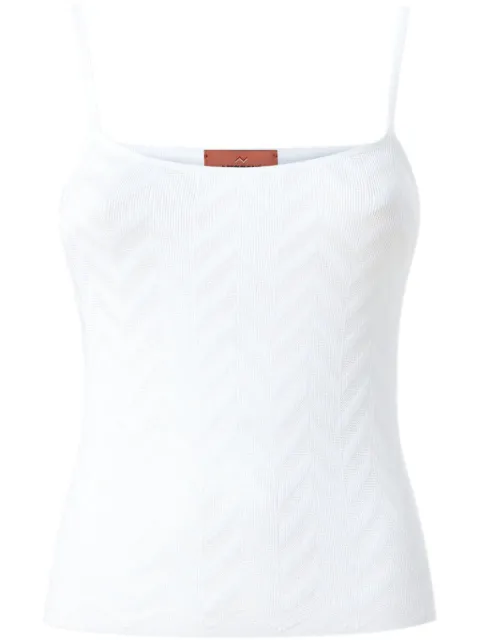 Missoni zigzag-woven vest