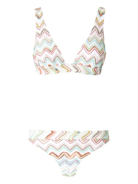 Missoni zigzag-pattern bikini 