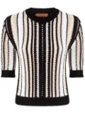 Missoni striped sweater - Black