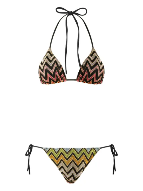 Missoni patterned bikini
