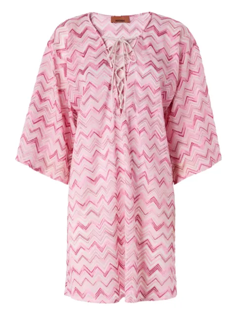 Missoni zigzag-pattern mini dress