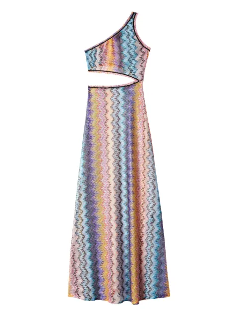 Missoni فستان بنقش متعرج