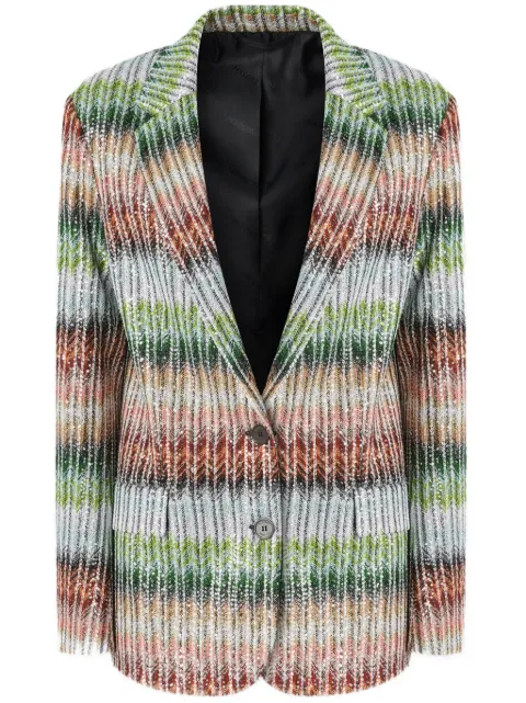 Missoni suéter entretejido en zigzag