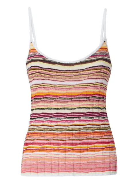 Missoni striped tank top