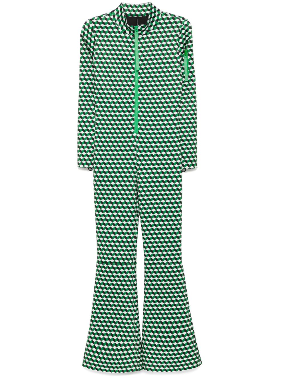 water-repellent bonded jumpsuit