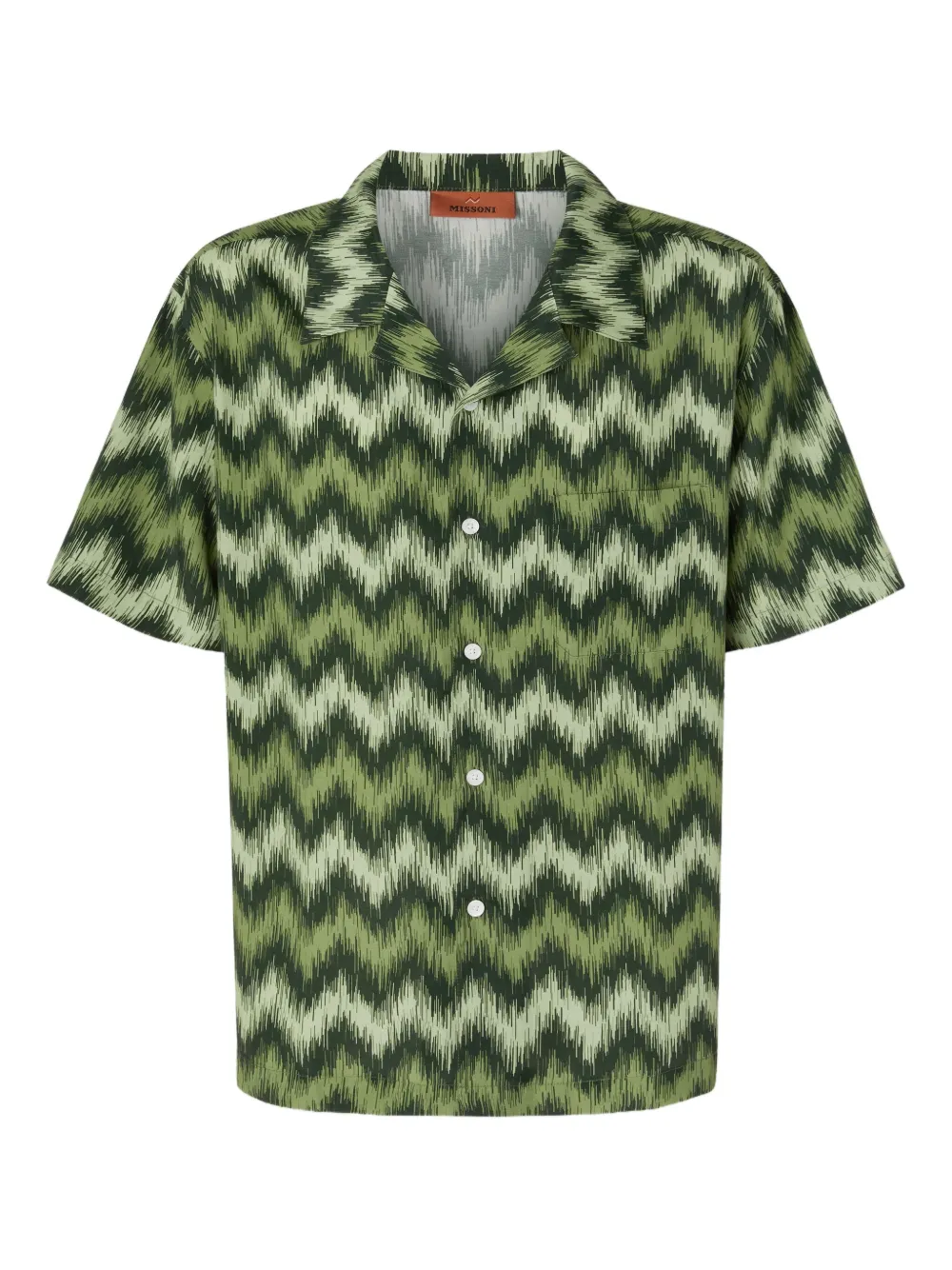 Missoni camisa con estampado en zigzag | verde | Image 1