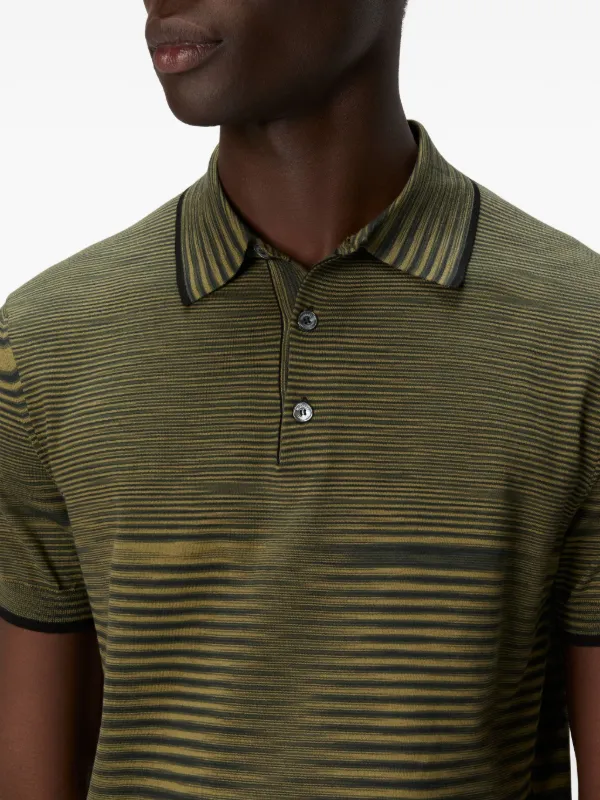 Tシャツ・カットソー MISSONI Embroidered cotton polo shirt Missoni Cotton Polo Shirt | Green | FARFETCH