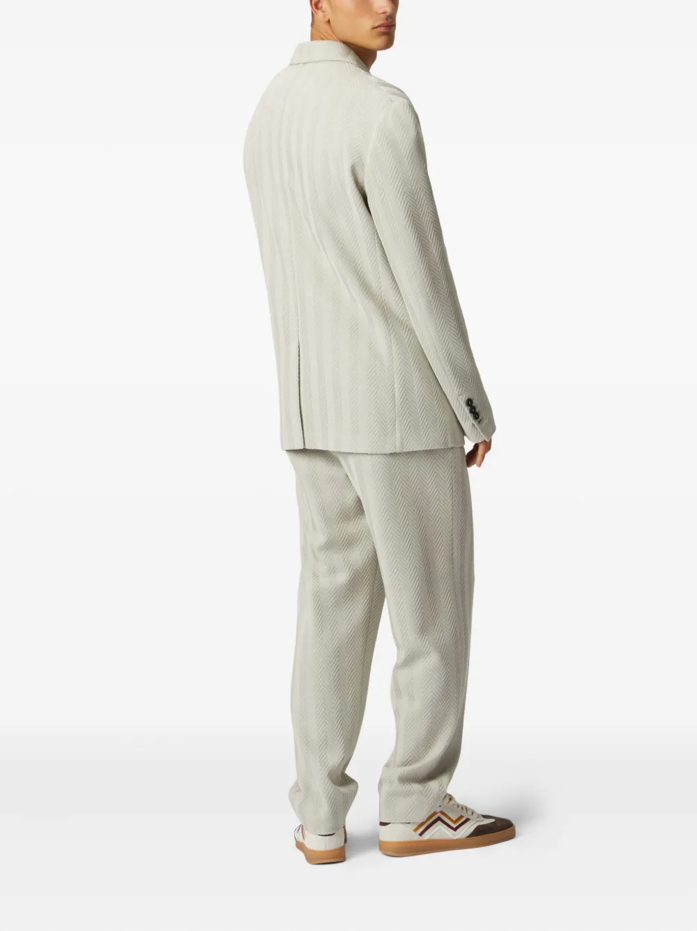 Missoni Blazer met chevron-patroon Grijs