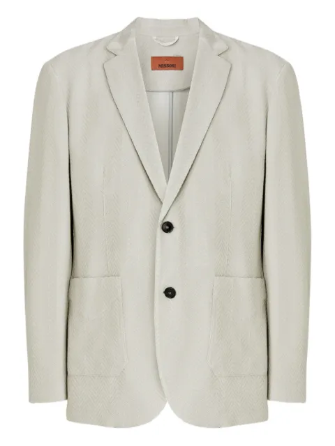 Missoni blazer con motivo
