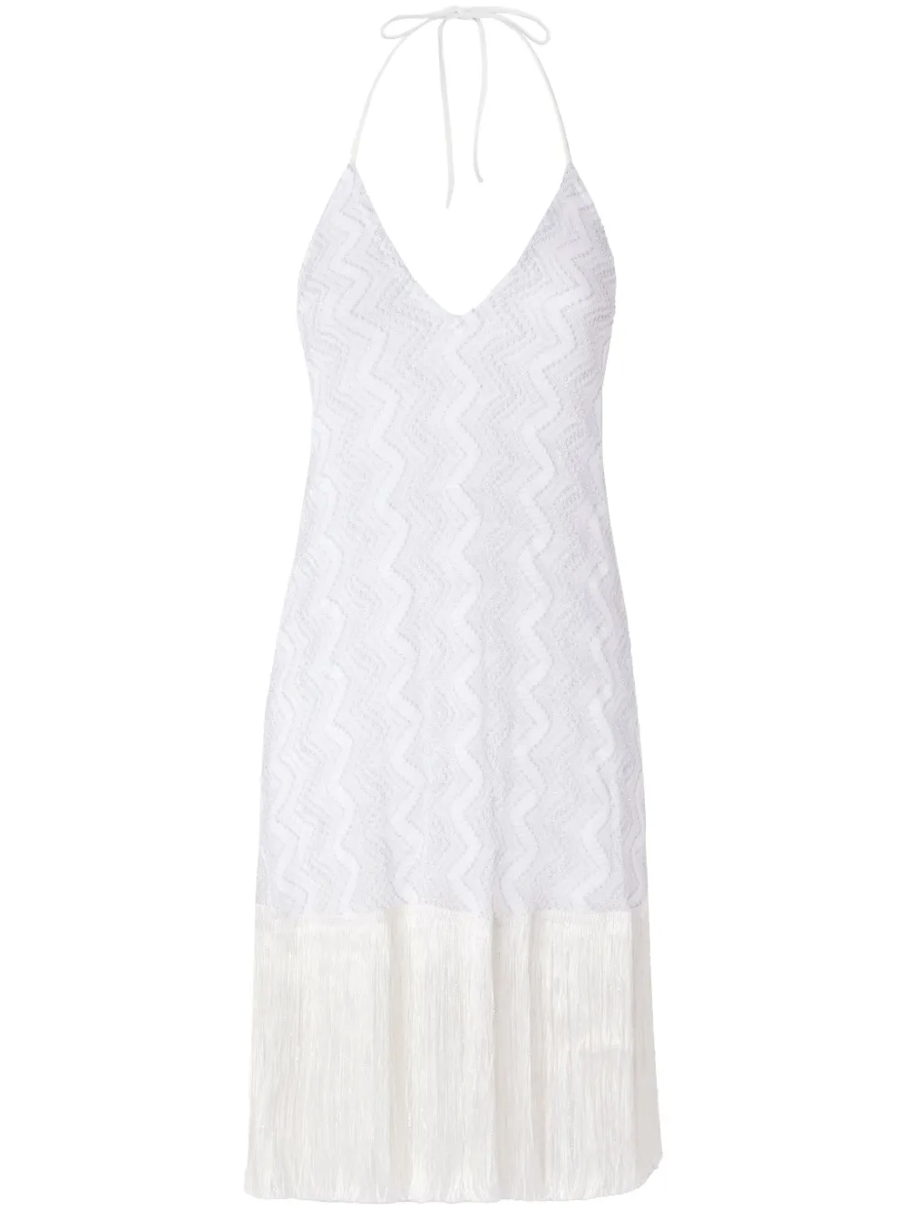 MISSONI FRINGED MIDI DRESS