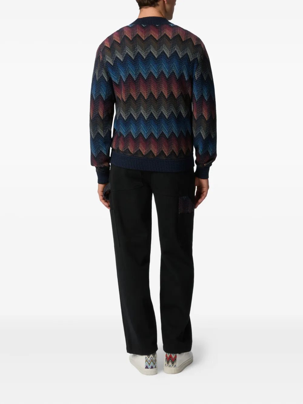 Missoni Cardigan in maglia con motivo chevron | Felpe e Maglioni | Image 3