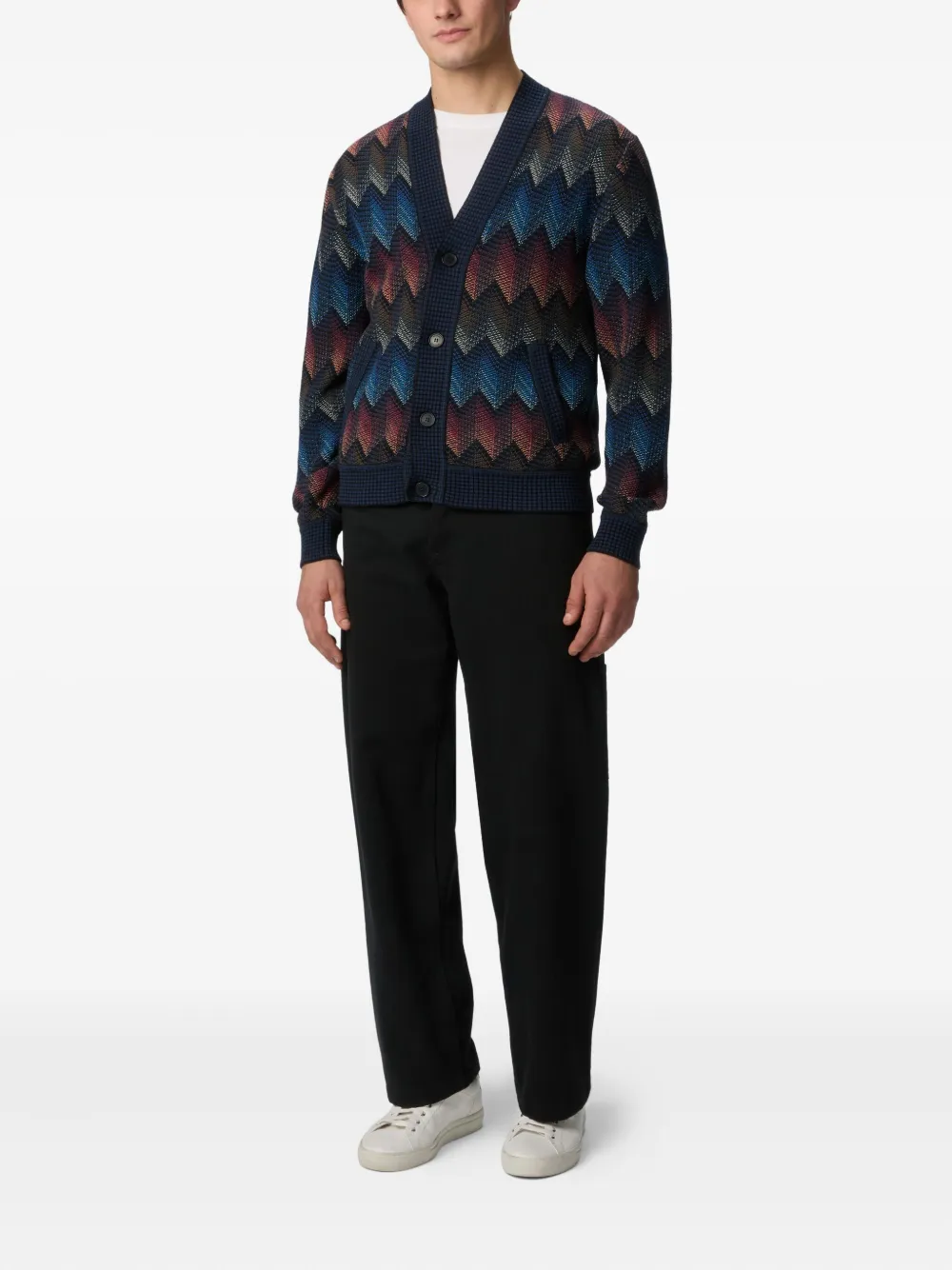 Missoni Cardigan in maglia con motivo chevron | Cardigan | Image 2