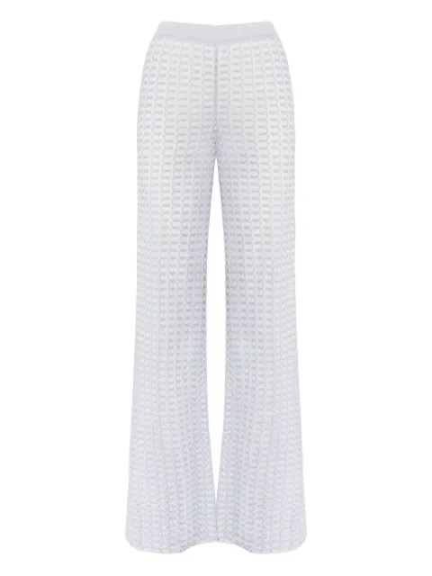 Missoni pantalones acampanados
